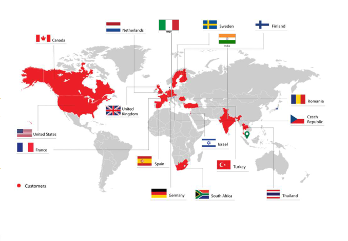 Students on campus abroad